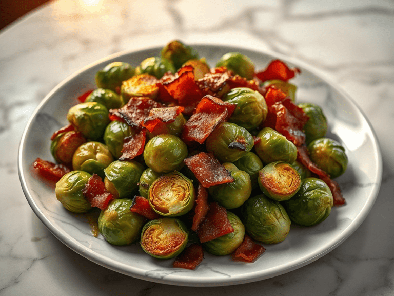 Ingredients 196 create a highly detailed high resolution image of roasted brussels sprouts