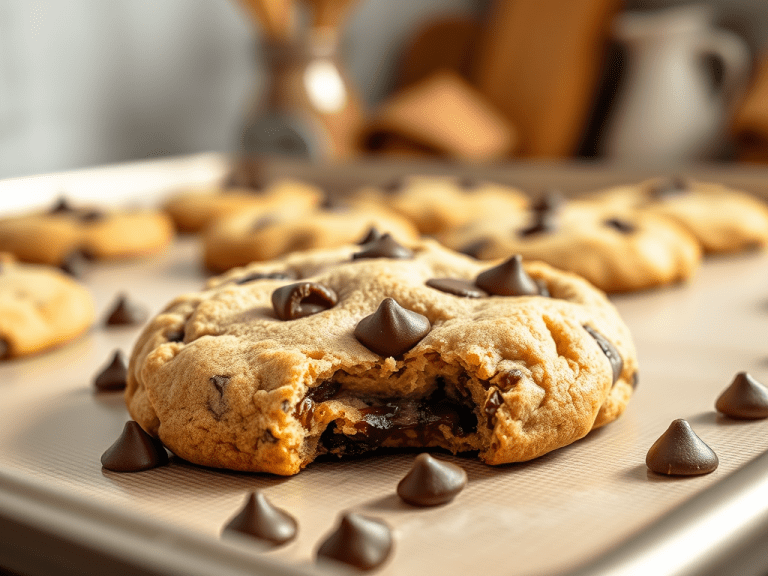 Ingredients 70 create a highly detailed image of a freshly baked chocolate