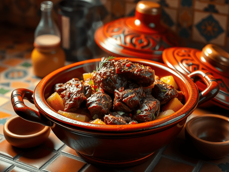 Ingredients 148 create a vibrant and inviting image of a moroccan lamb 1